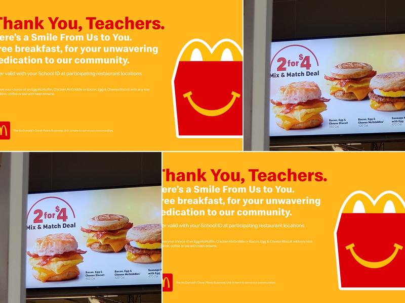 McDonald's Menu