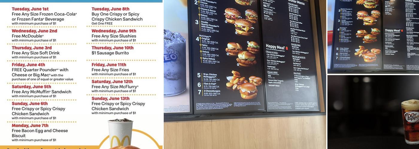 McDonald's Menu