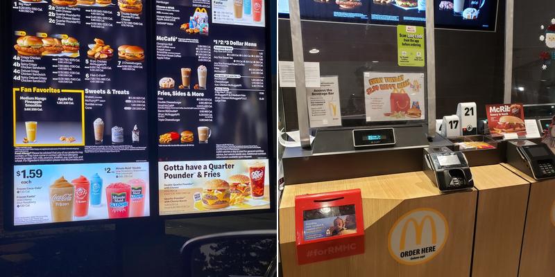 McDonald's Menu