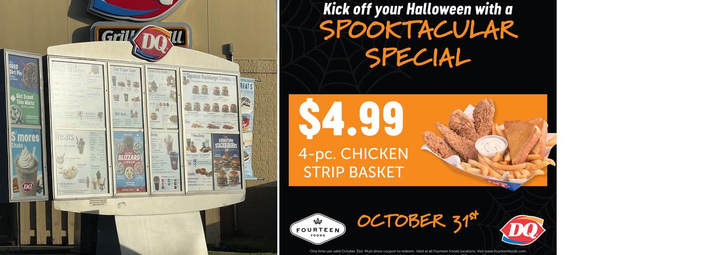 Dairy Queen Grill & Chill Menu