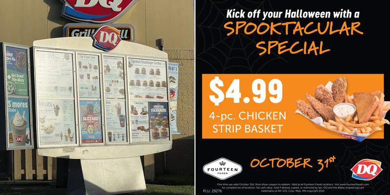 Dairy Queen Grill & Chill Menu