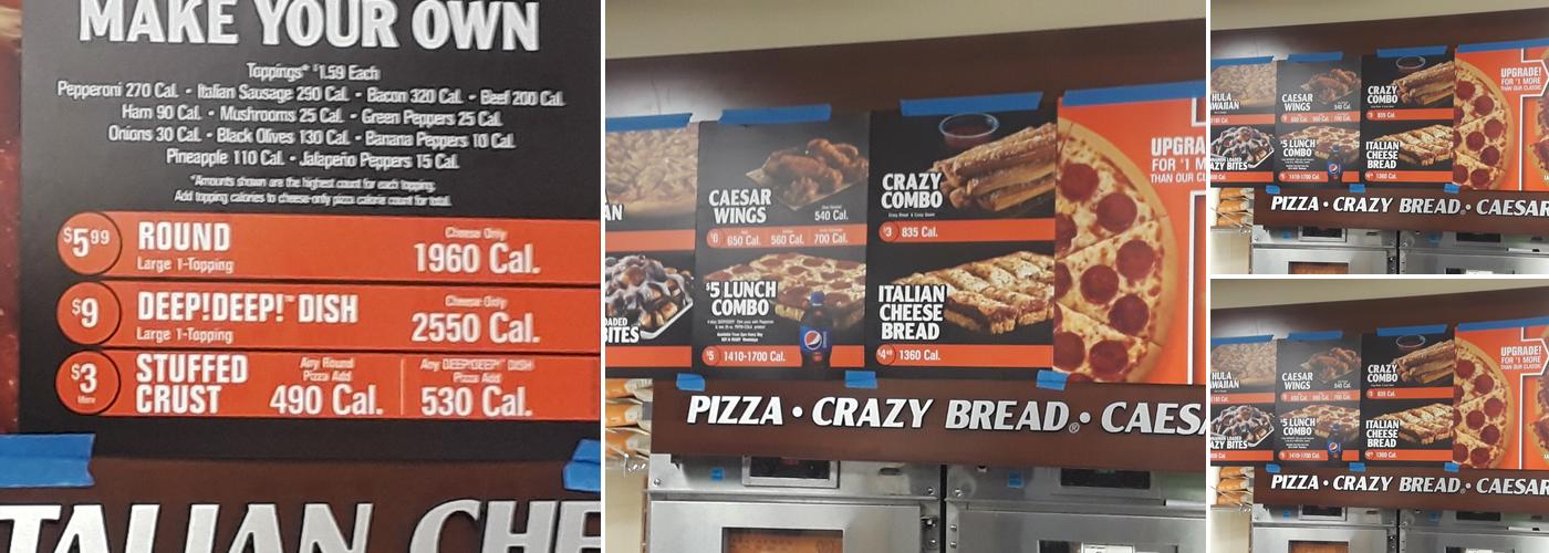 Little Caesars Pizza Menu