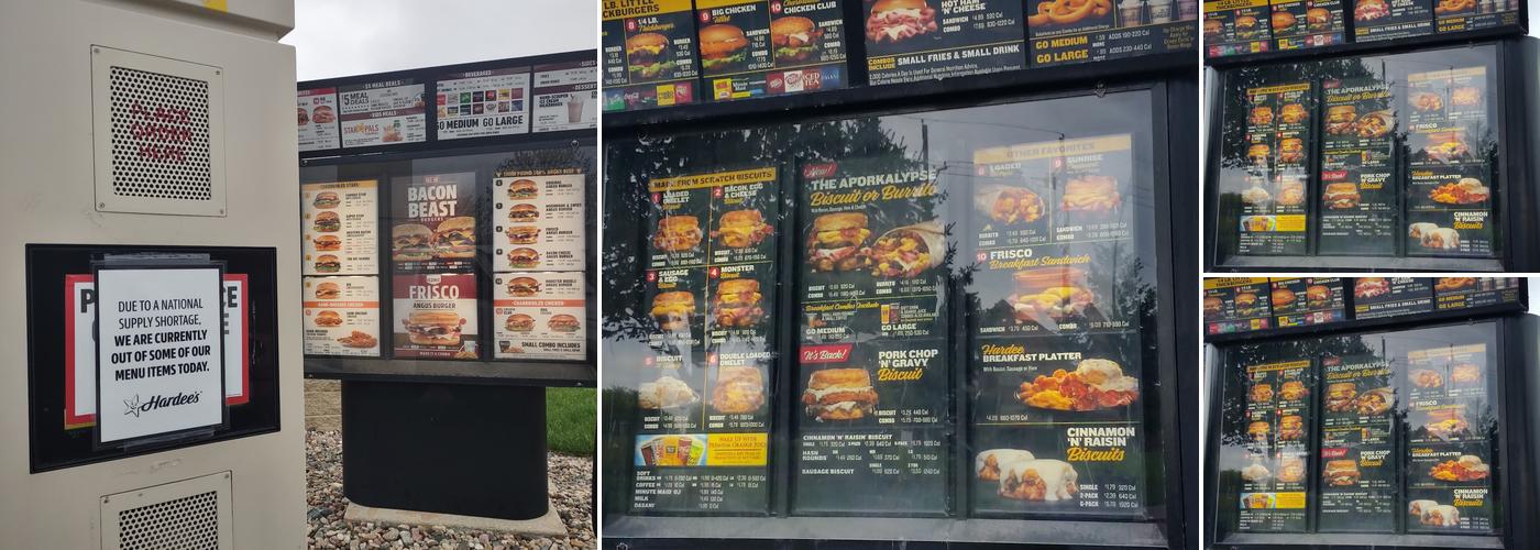 Hardee’s Menu