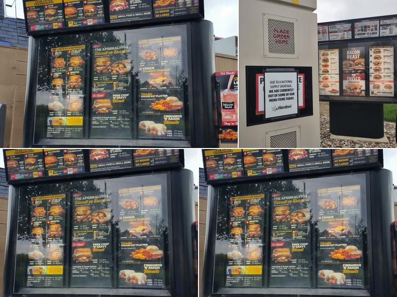 Hardee’s Menu