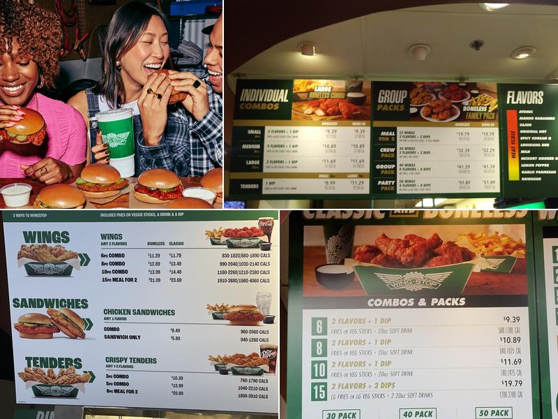 Wingstop Menu
