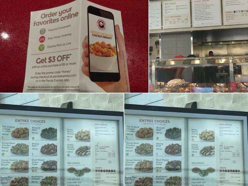 Panda Express Menu