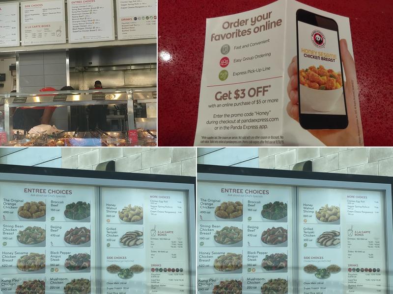Panda Express Menu