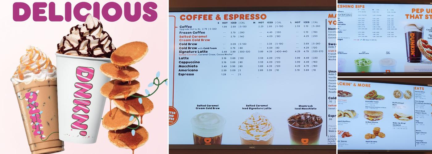 Dunkin' Menu