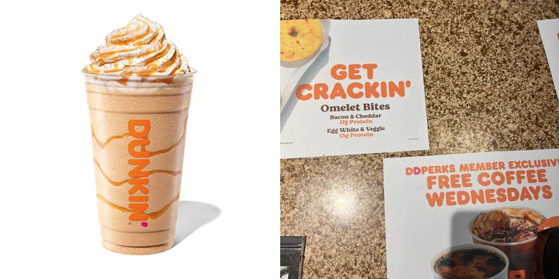 Dunkin' Menu