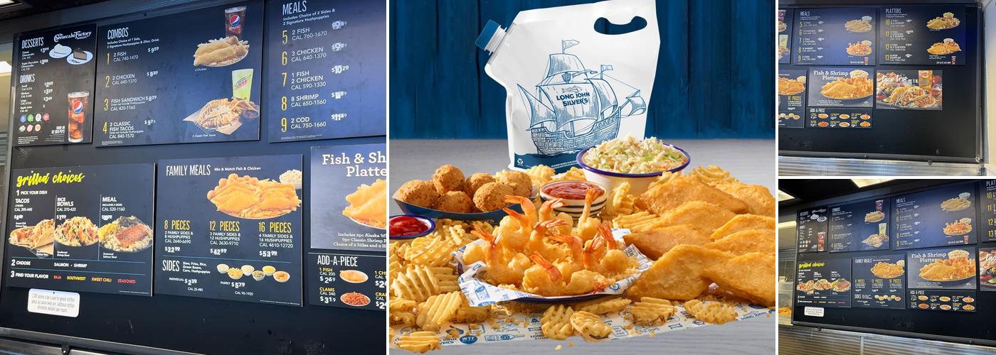 Long John Silver's Menu