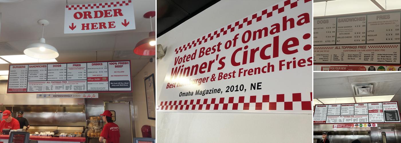 Five Guys Menu