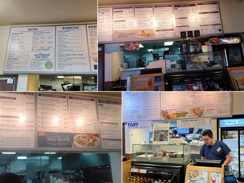 Rubio's Coastal Grill Menu