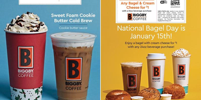 BIGGBY COFFEE Menu