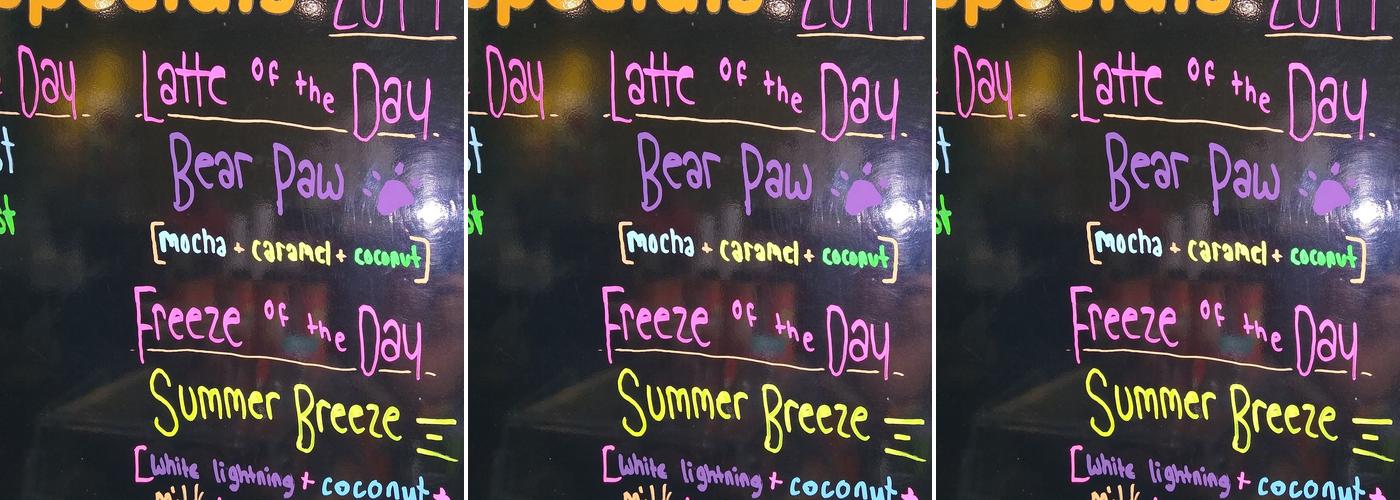 BIGGBY COFFEE Menu