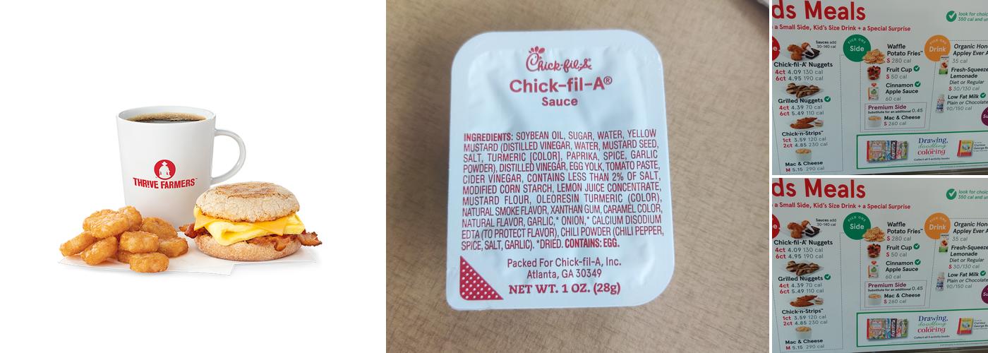 Chick-fil-A Menu