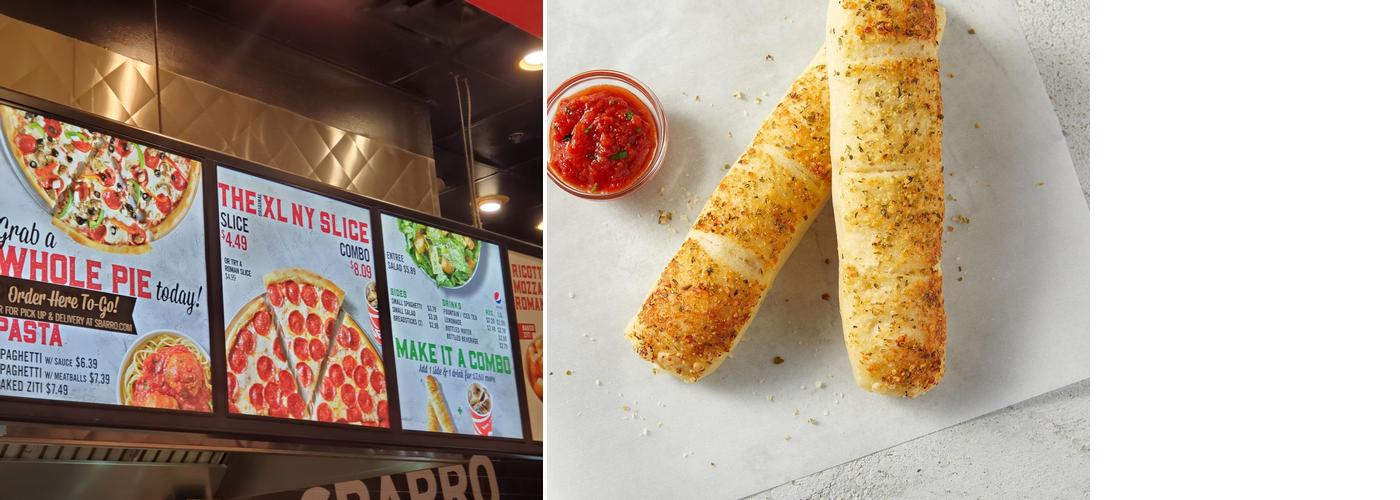 Sbarro Menu