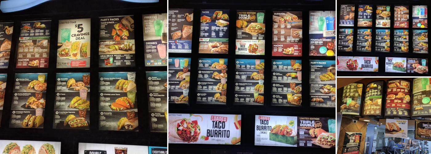 Taco Bell Menu