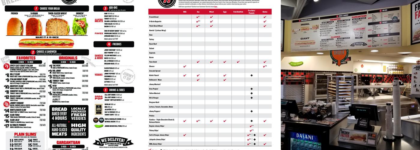 Jimmy John's Menu