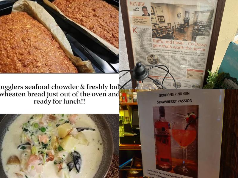 The Smuggler's Table Menu