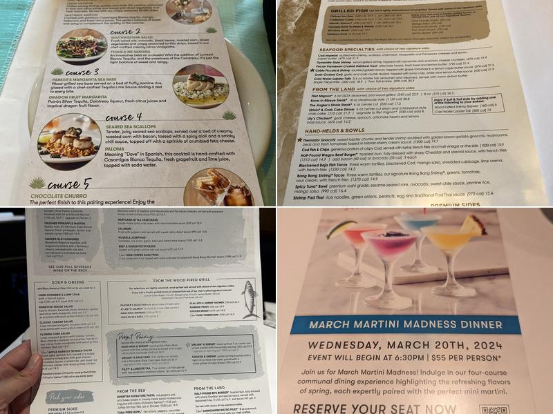 Bonefish Grill Menu