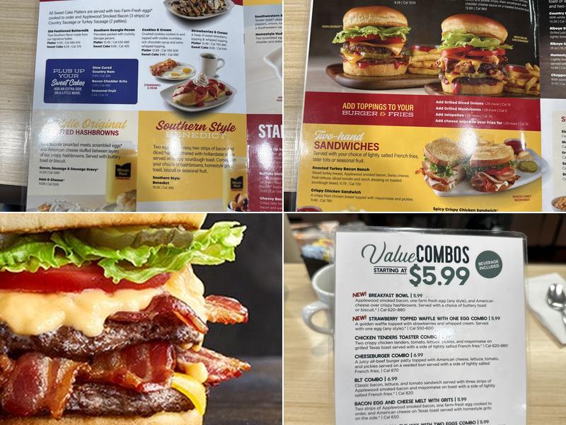 Huddle House Menu
