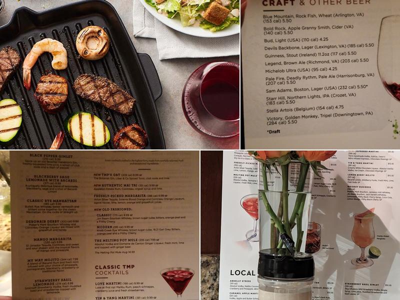 The Melting Pot Menu