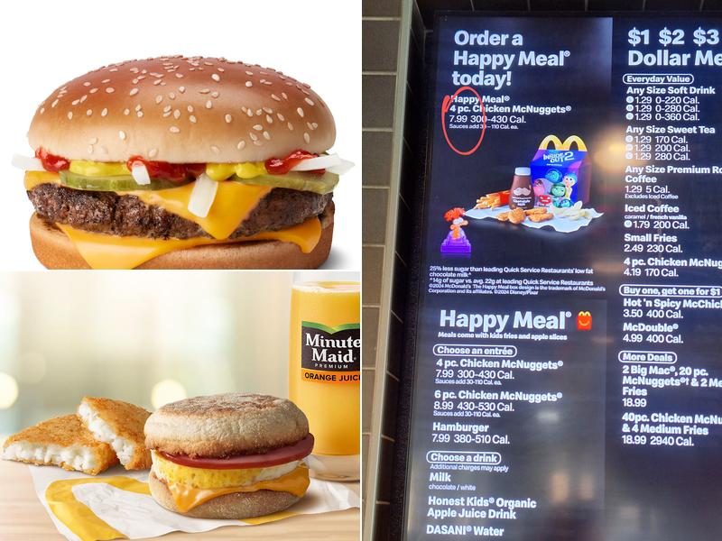 McDonald's Menu