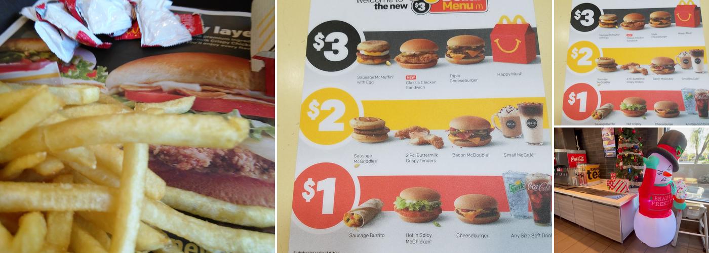 McDonald's Menu