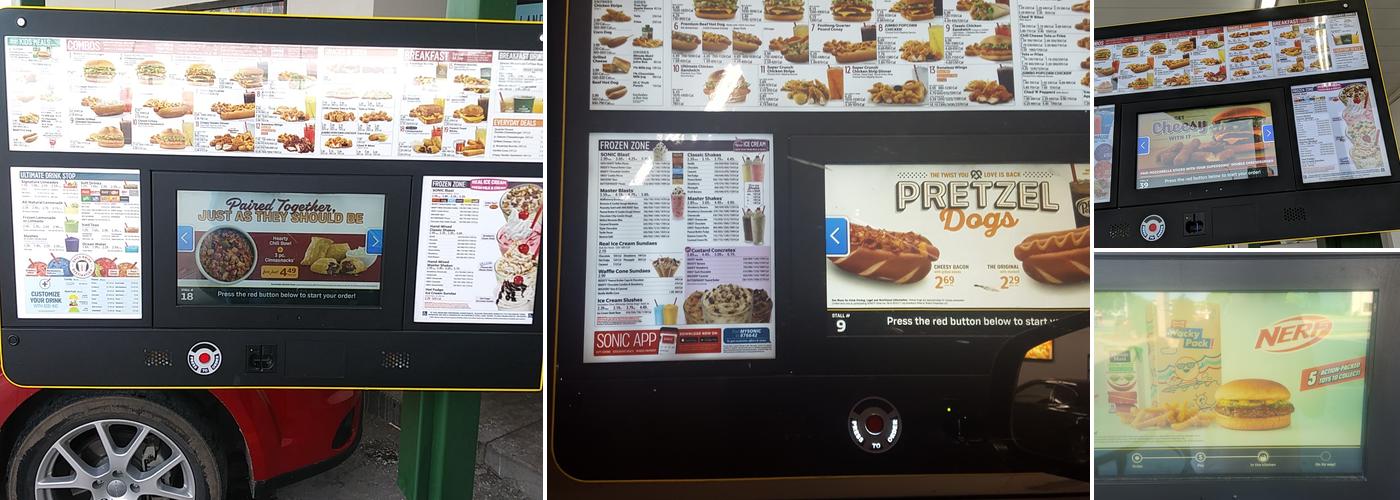 Sonic Drive-In Menu