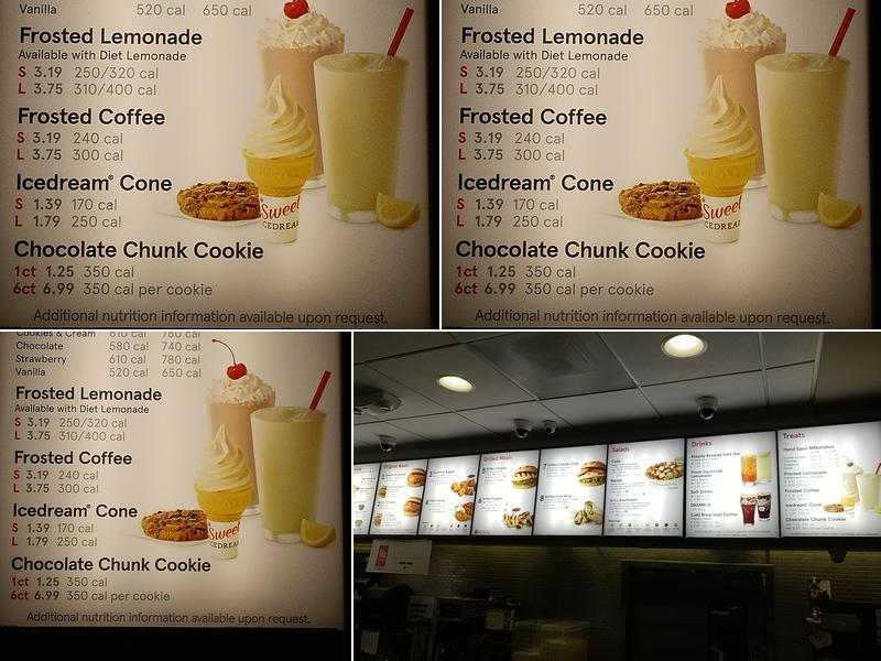 Chick-fil-A Menu