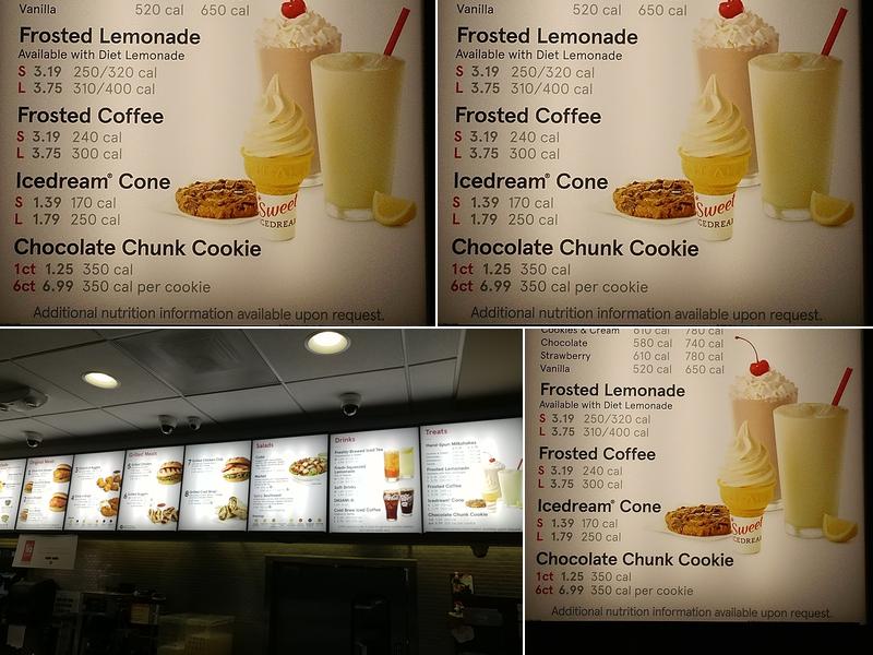 Chick-fil-A Menu