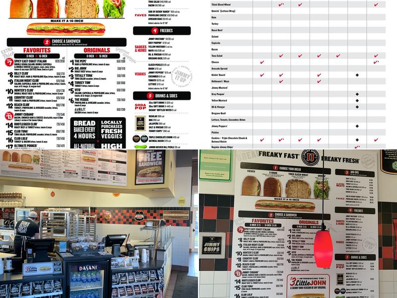 Jimmy John's Menu