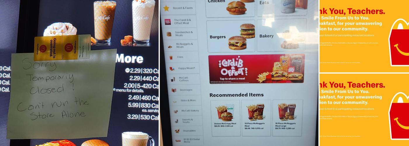 McDonald's Menu