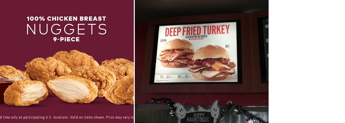 Arby's Menu