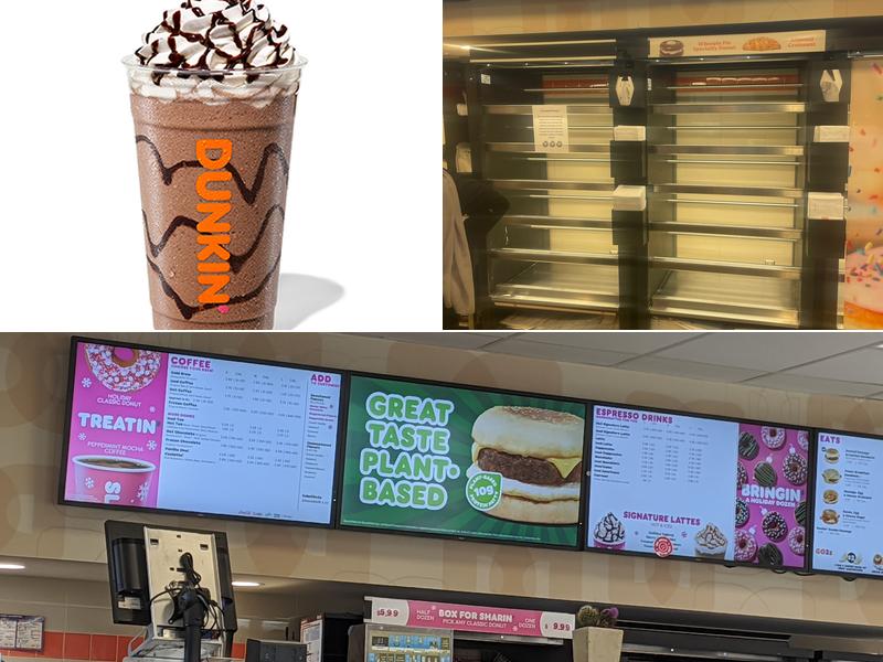 Dunkin' Menu