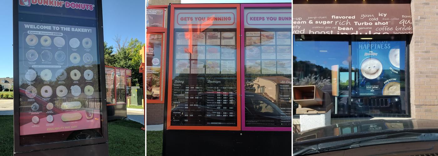 Dunkin' Menu
