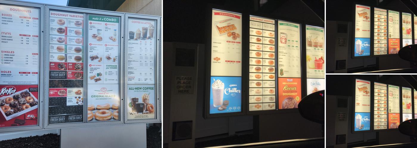 Krispy Kreme Menu