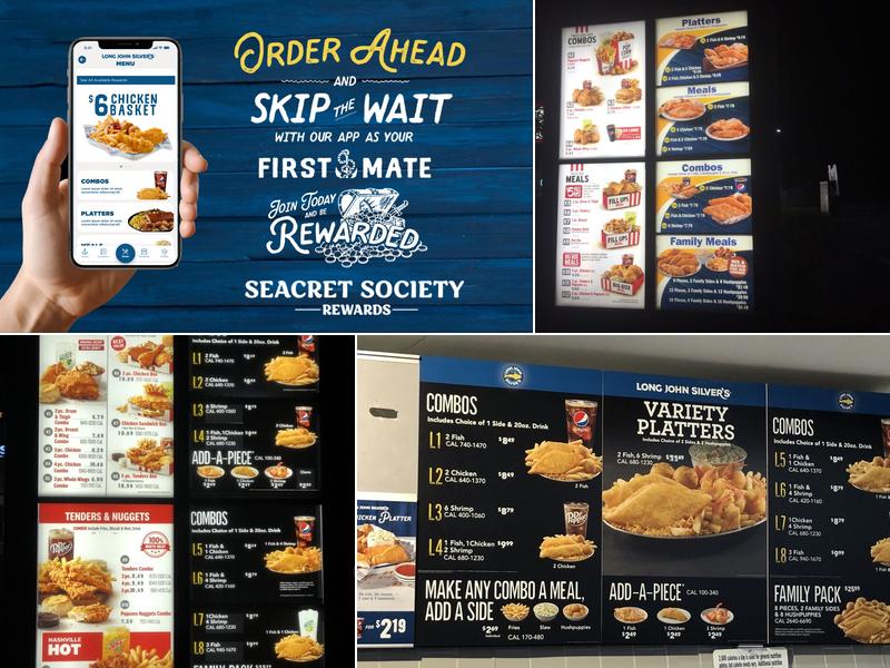 Long John Silver's | KFC Menu