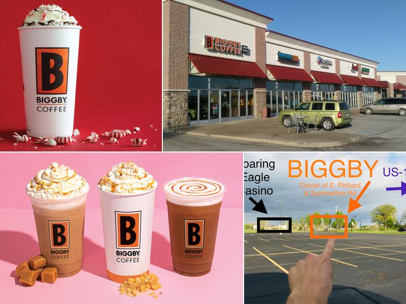 BIGGBY COFFEE 4445 E Blue Grass Rd, Mt Pleasant
