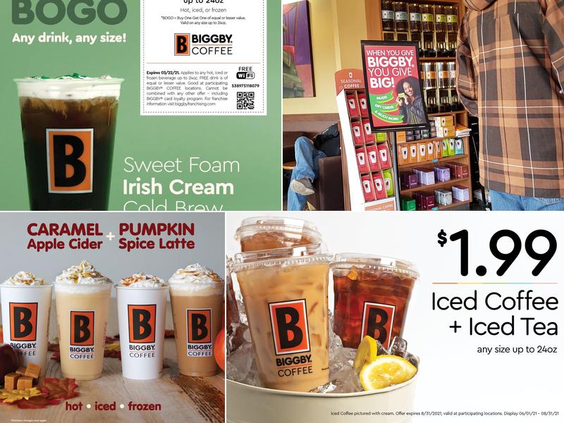 BIGGBY COFFEE Menu