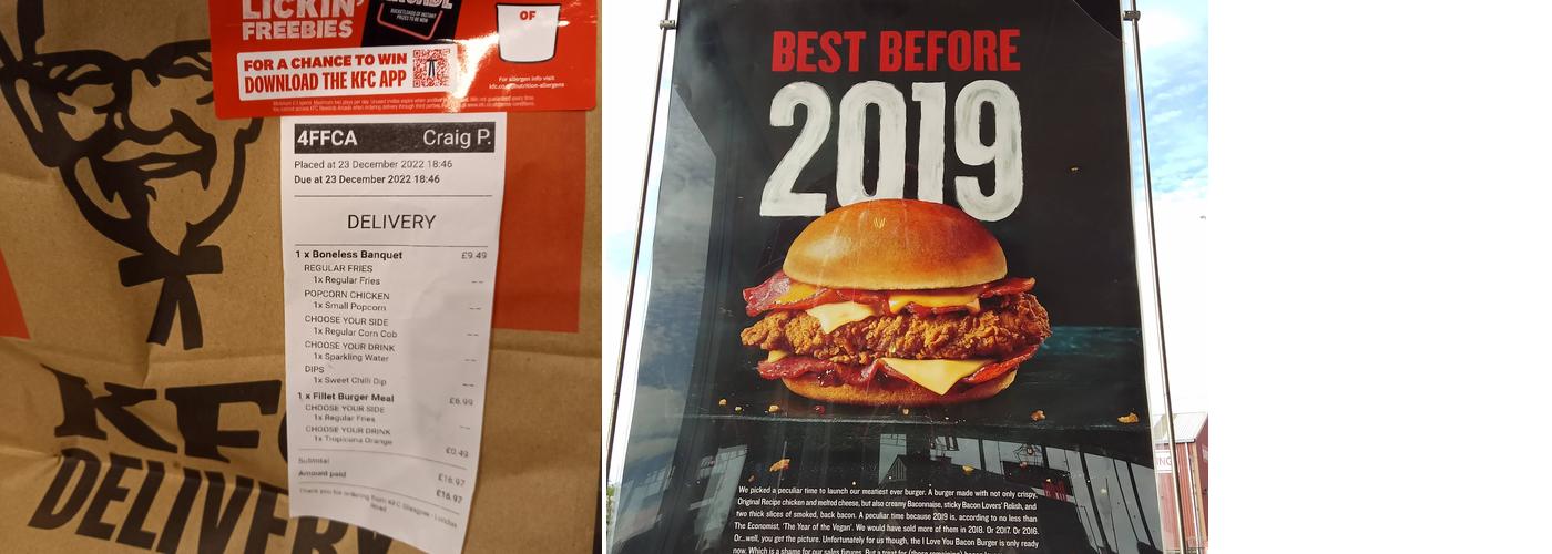 KFC Glasgow - London Road Menu