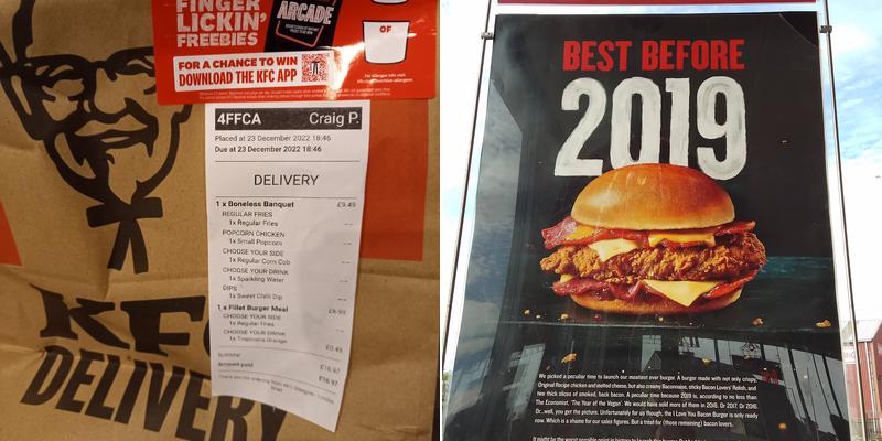 KFC Glasgow - London Road Menu