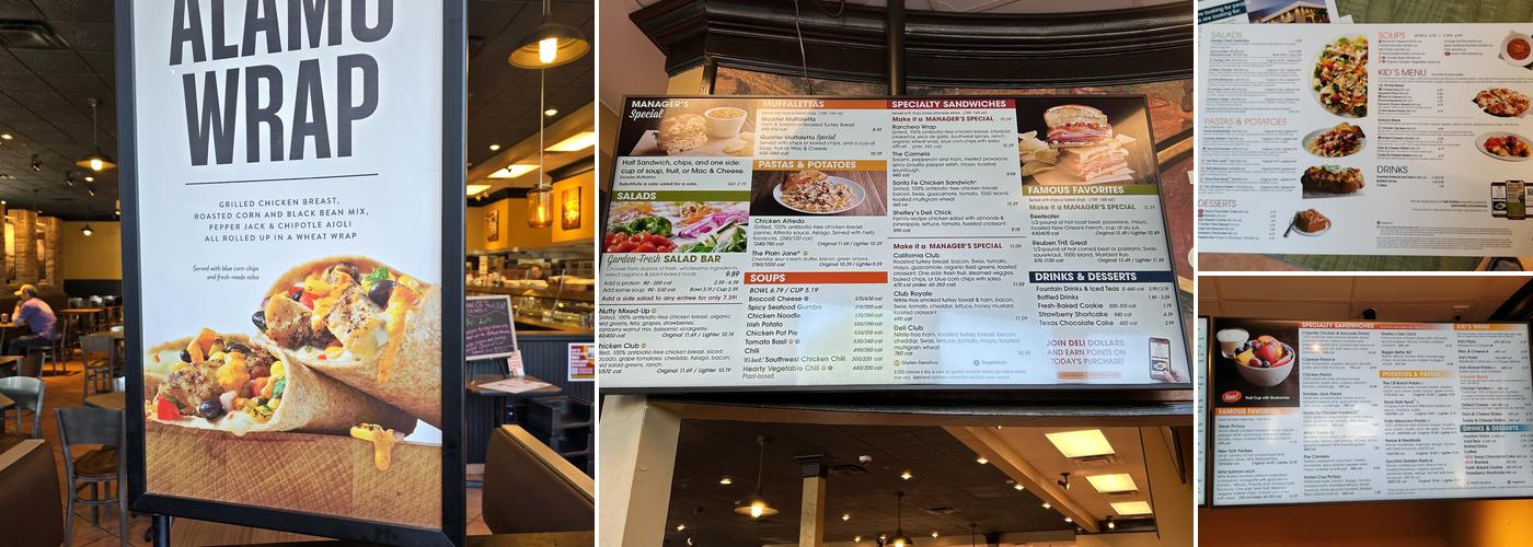 Jason's Deli Menu