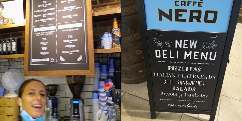 Caffè Nero Menu