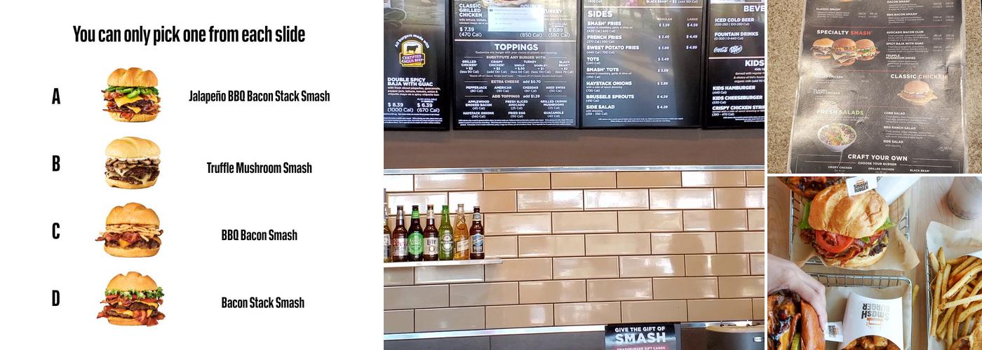Smashburger Menu