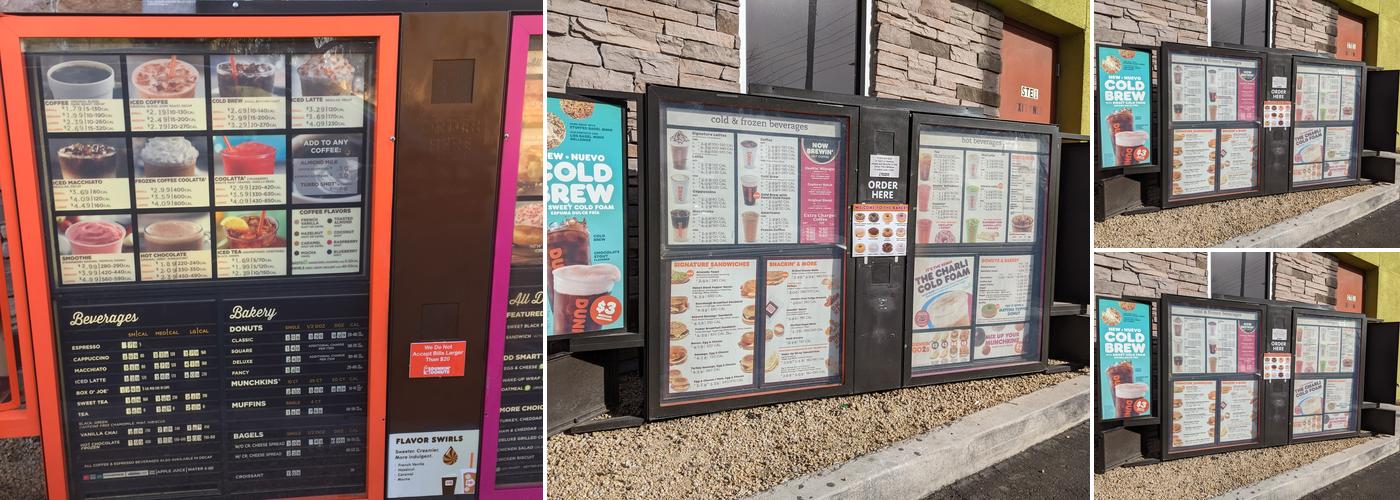 Dunkin' Menu