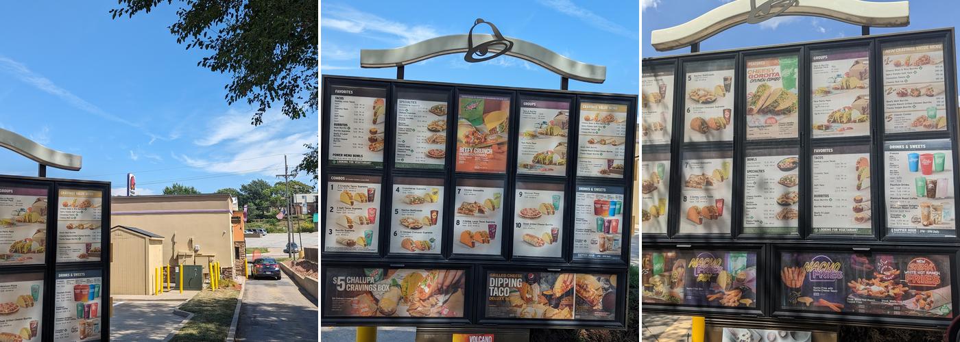 Taco Bell Menu