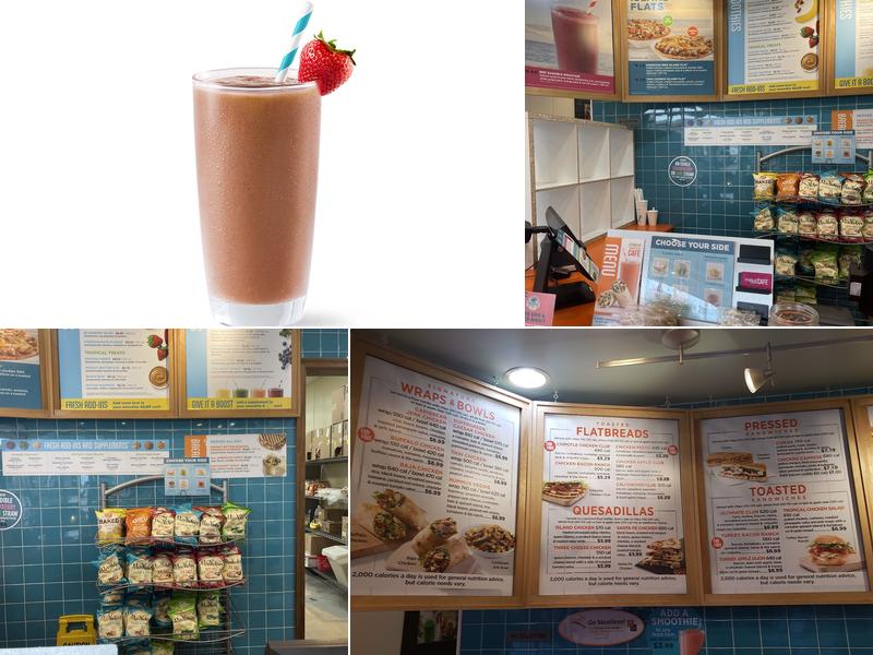 Tropical Smoothie Cafe Menu