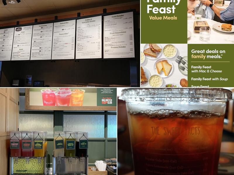 Panera Bread Menu
