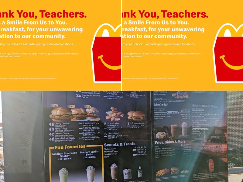 McDonald's Menu